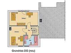 Grundriss neues Dachgeschoss