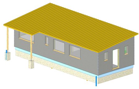 3D Ansicht aus der CAD-Planung