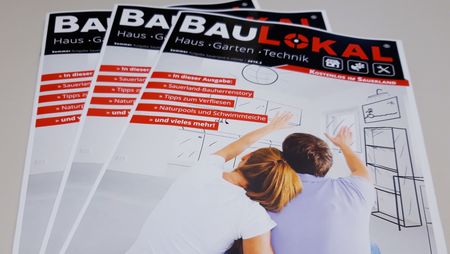 Baulokal Ausgabe Sommer 19 mit Bauherrenstory Wiese und Heckmann