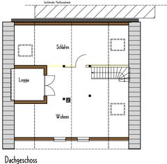 Grundriss neues Dachgeschoss