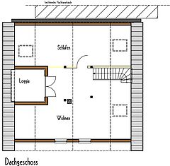 Grundriss neues Dachgeschoss