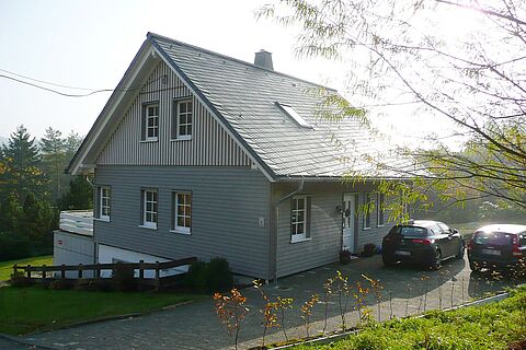 Ferienhaus in Holzbauweise