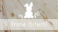 Ostergrüße 2018 von Wiese und Heckmann Holzbau!