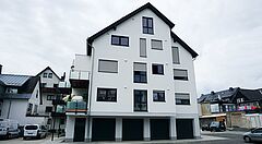mehrgeschossiges Mehrfamilienhaus in Holzrahmenbauweise in Winterberg im Sauerland