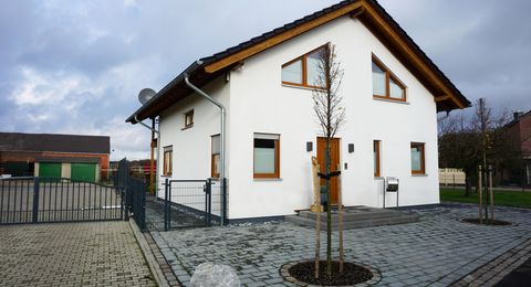 Einfamilienholzhaus mit Putzfassade