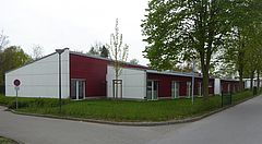 Holzrahmenbau mit Plattenfassade für Schule in Herne