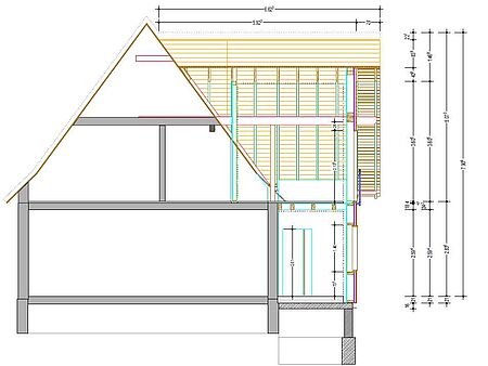 Detaillierte Planung von Anbauten und Aufstockungen