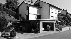 Vorherbild Anbau Aufstockung Garage