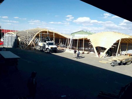 Unser Azubi Jan-Erik macht ein Auslandspraktikum bei Holzbau Hess in Namibia