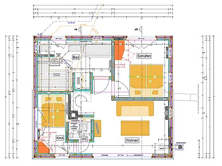 Phase 3 Planung des Hauses