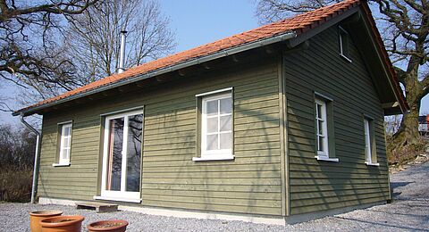 Außenansicht Wochenendhaus