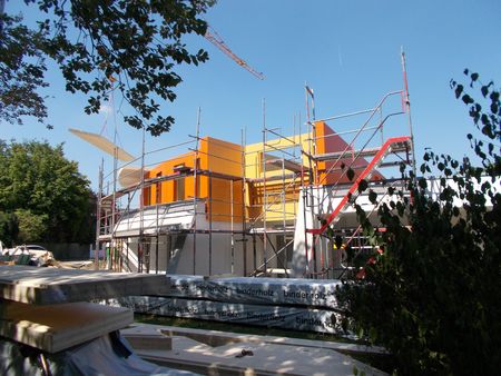 Erweiterung eines Kindergarten durch Aufstockung