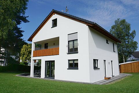 Einfamilienhaus in Holzbauweise