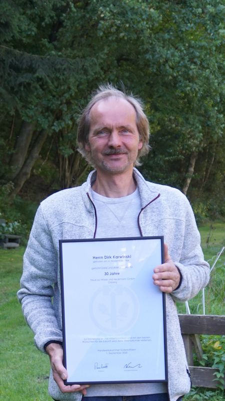 Dirk Karwinski hat 30-jähriges Arbeitsjubiläum bei Wiese und Heckmann 