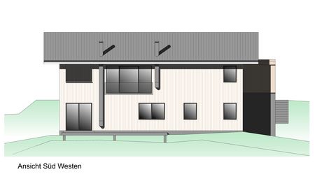 Ansicht Entwurf Süd West