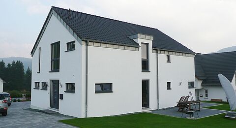 Einfamilienhaus in Holzbauweise