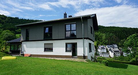 Aufstockung eines Einfamilienhauses in Holzrahmenbauweise